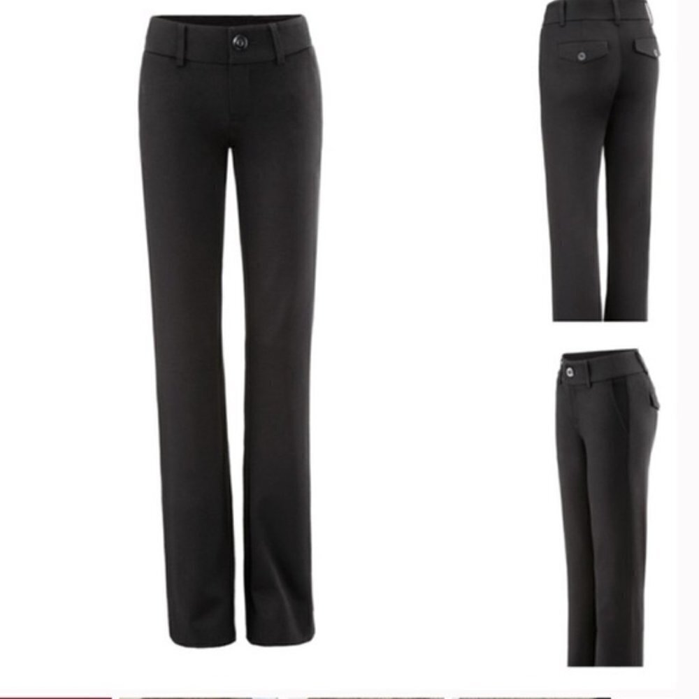 CABI Top Notch Trouser Black Sz 4 #3202R EUC